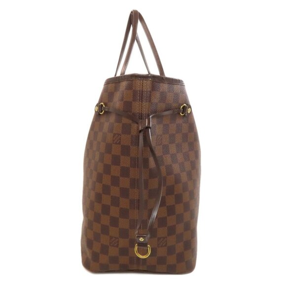 LOUIS VUITTON Brown Damier Neverfull GM Tote Bag - Picture 3 of 11